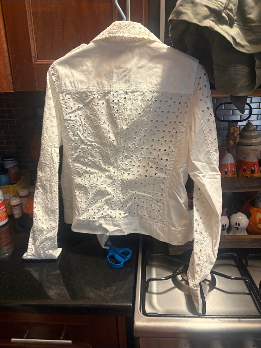 Eyelet moto jacket - Picture 4 of 4
